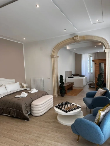 Deluxe Double room with balcony and with city view