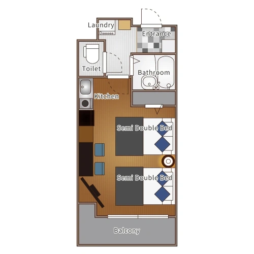 Standard room with balcony