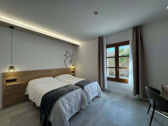 Standard Twin room with city view