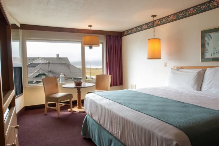 Standard Double room with partial ocean view