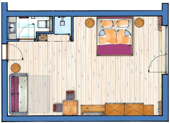 Double Junior Suite with balcony