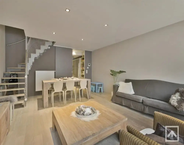 Duplex in Blankenberge Steps From Seafront
