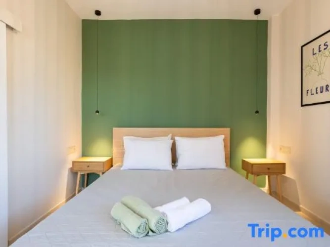 1 Bedroom Double Apartment with balcony and with city view