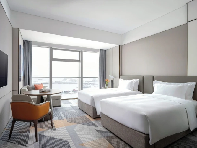 Deluxe Twin room with river view