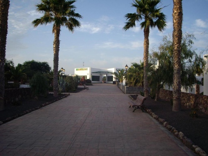Outside