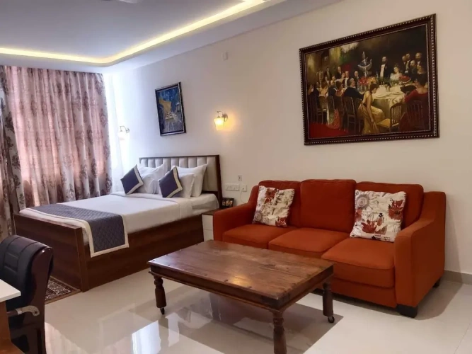 Deluxe Double room with garden view