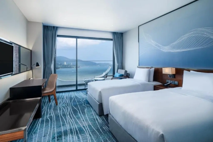 Deluxe Twin room with balcony and with ocean view