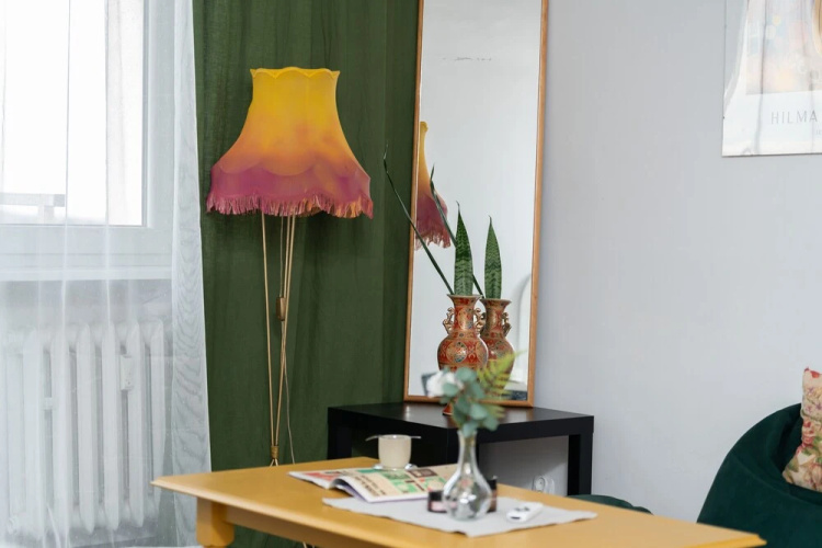 Retro Studio With Balcony by Renters