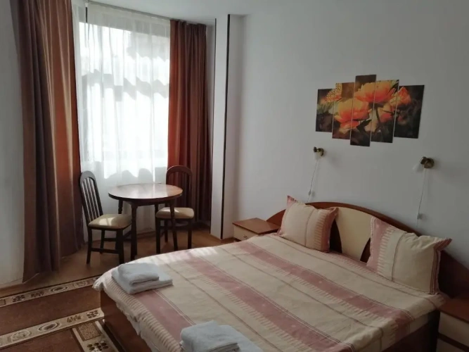 Studio with balcony