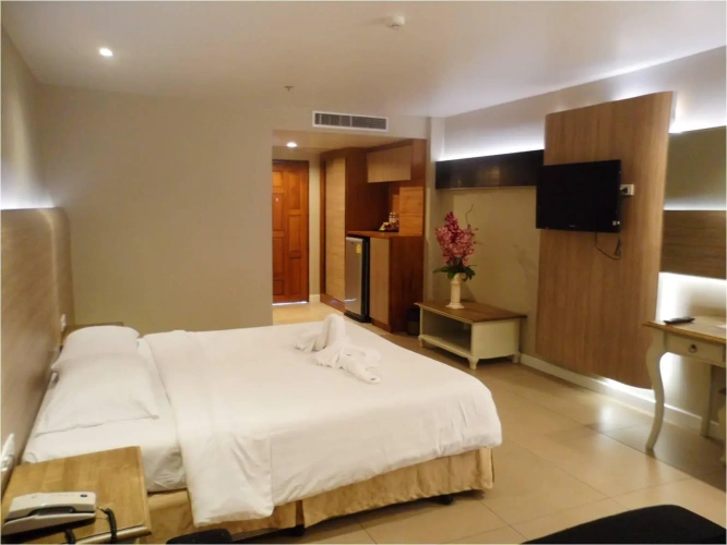 Standard Double room with balcony and with view