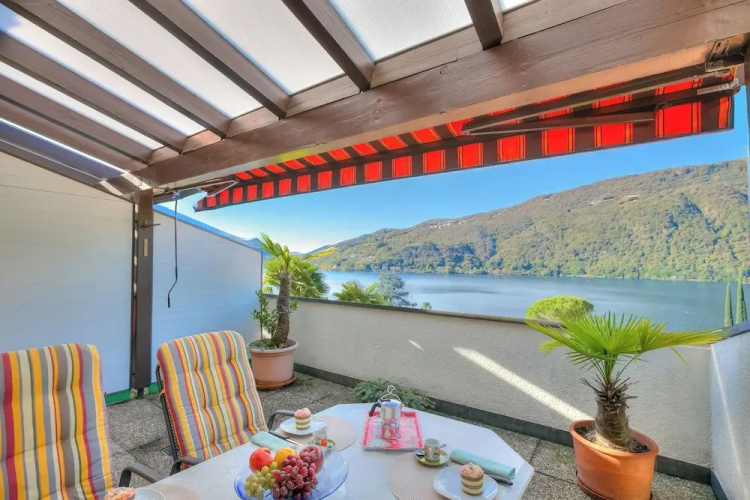 Miralago Lakeview Morcote With Pool