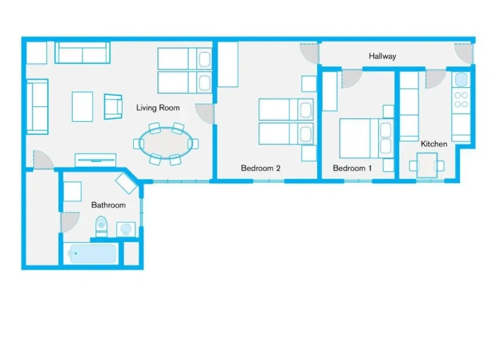 3 Bedrooms Apartment