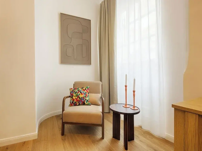 Comfort Studio with balcony and with courtyard view