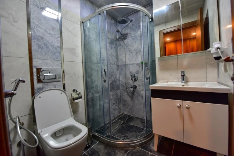 2 Bedrooms Double Apartment with balcony and with mountain view