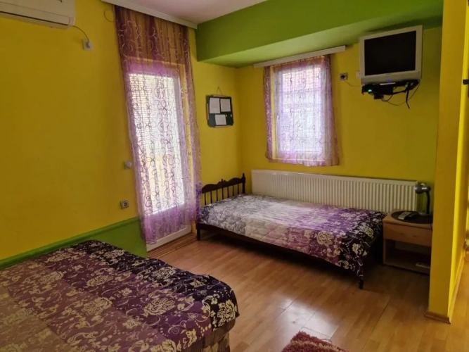 Studio with balcony