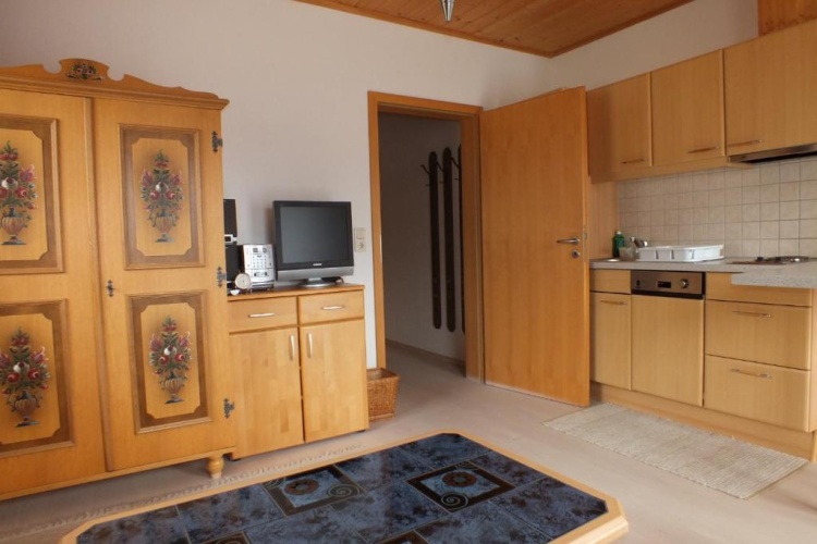 Studio with balcony