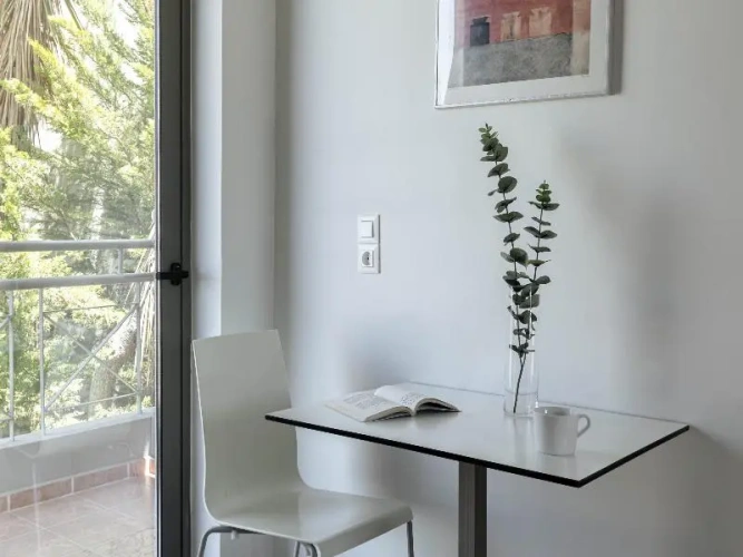 Studio with balcony and with sea view