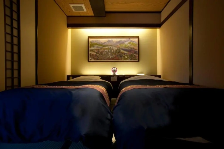 Standard Twin room with mountain view