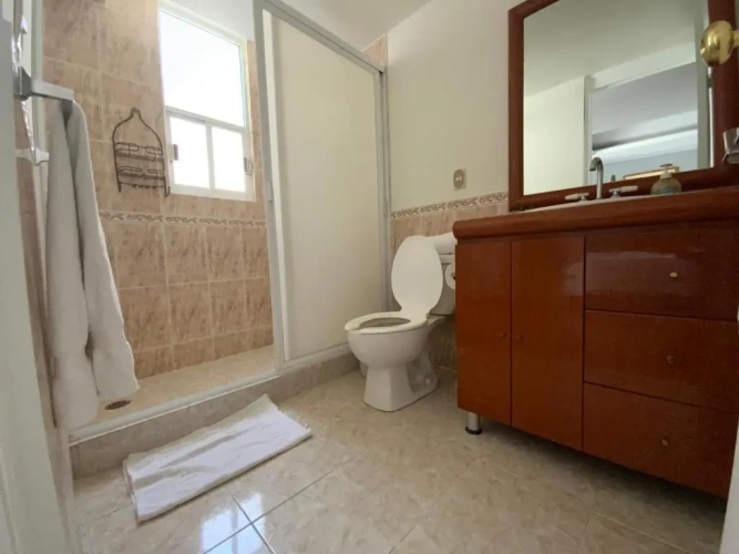 1 Bedroom Double Apartment with balcony and with city view