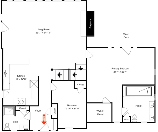 4 Bedrooms Cottage