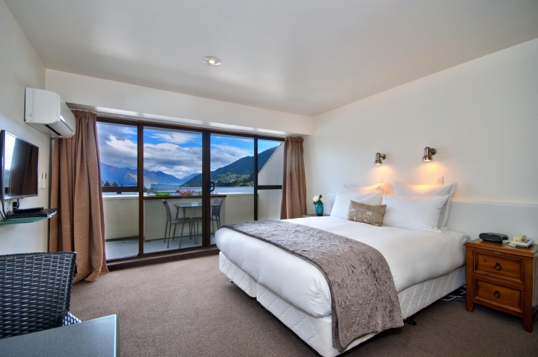 Double Studio with balcony and with view