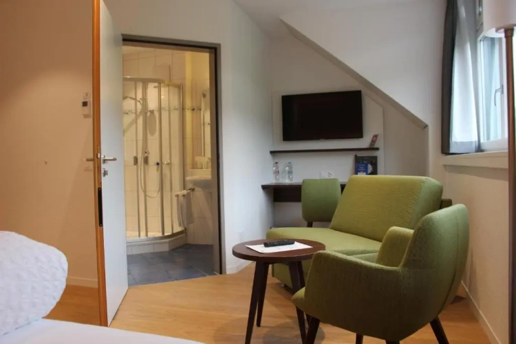 Standard Twin room with garden view