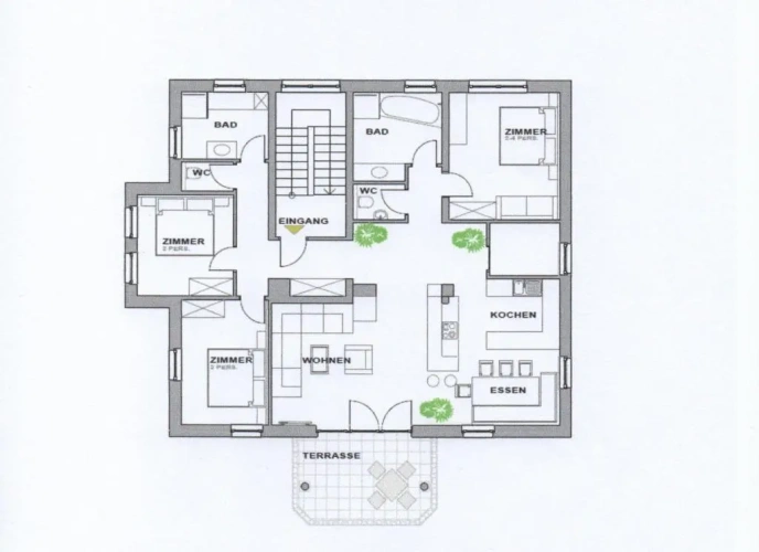 3 Bedrooms Apartment