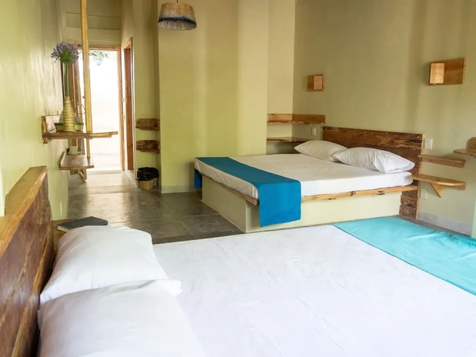Comfort Quadruple room with garden view