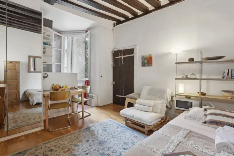 Chic 1BR by Châtelet & Louvre