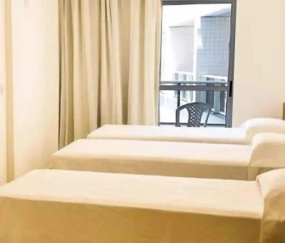 Standard Quadruple room with balcony and with view