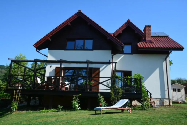 House with a garden