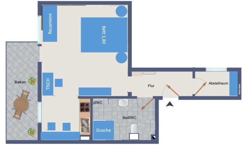 1 Bedroom Apartment