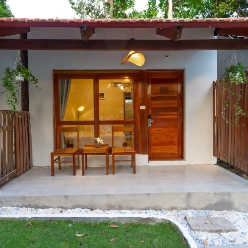Double Bungalow with garden view