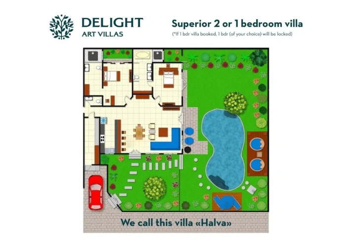 1 Bedroom Superior Villa