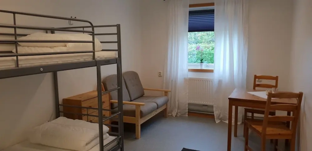 Standard Double Basement room with courtyard view