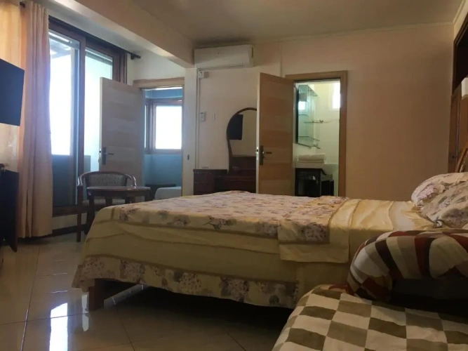 2 Bedrooms Double Family Suite with ocean view