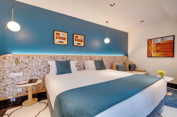 Standard Double room with balcony and with garden view