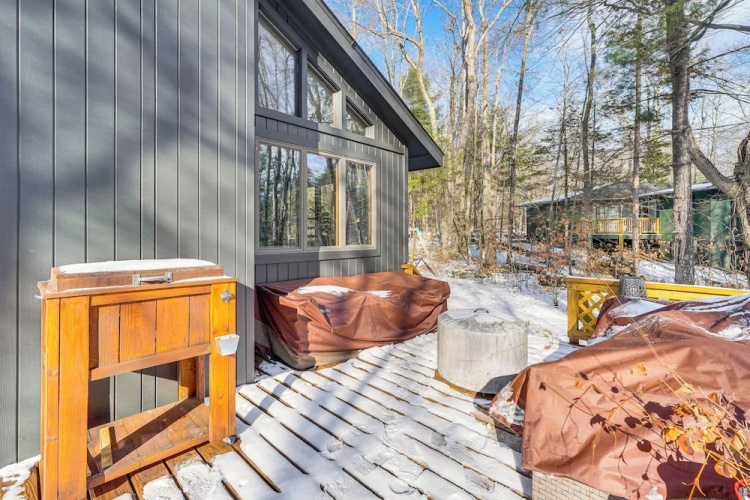 Creek Access & Deck: Family Pocono Pines Cottage