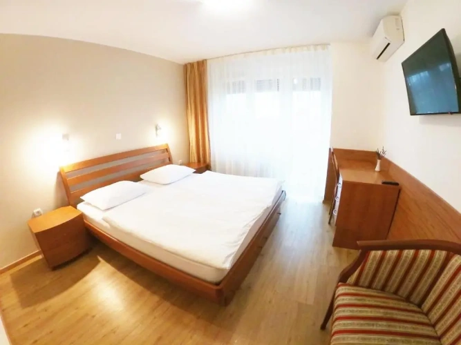 Standard Double room with balcony and with garden view