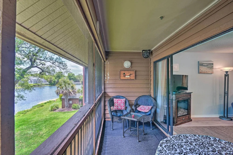 Lakefront Myrtle Beach Condo w/ Shared Pools!
