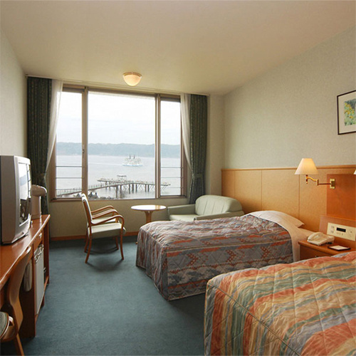 Standard Twin room with ocean view