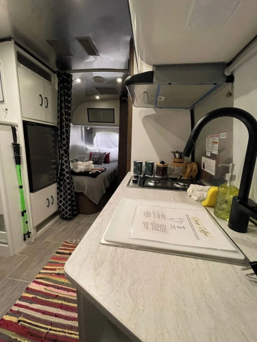 Airstream with Sunset Deck