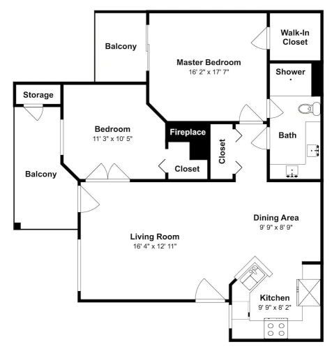 2 Bedrooms Standard room