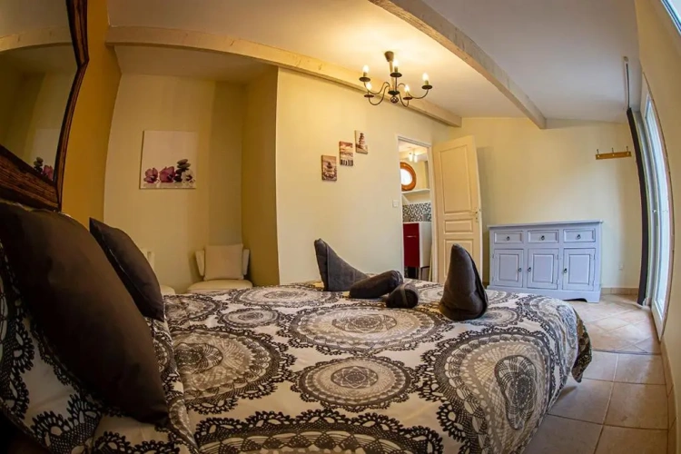 Standard Double room with pool view