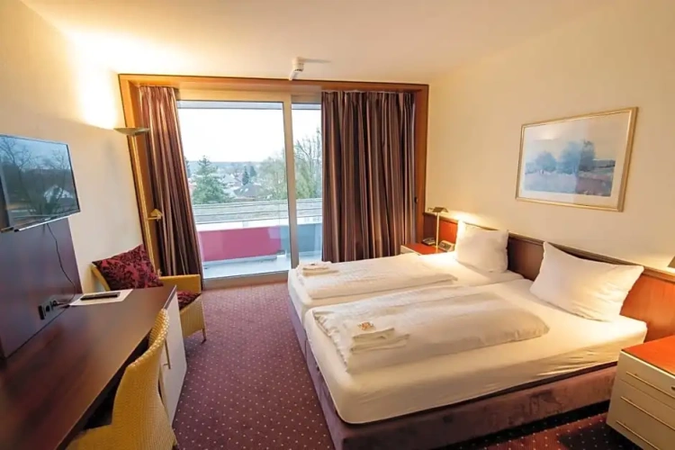 Standard Double room with balcony and with view