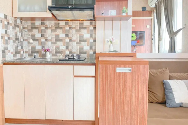 Simple Style 2Br At Green Pramuka City Apartment