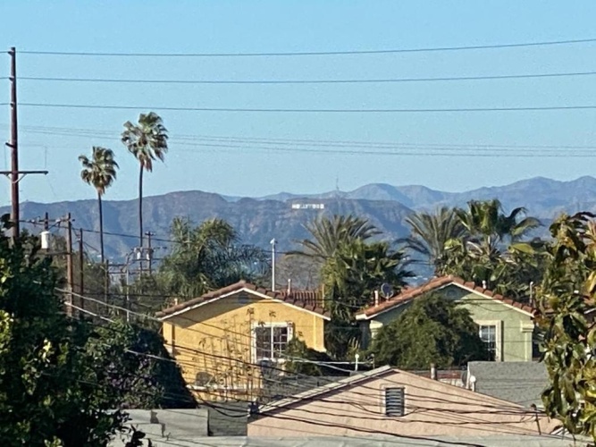 Outside
