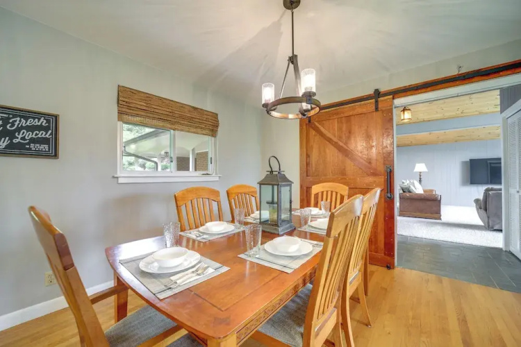 Centrally Located Brevard Home w/ Deck & Fire Pit!