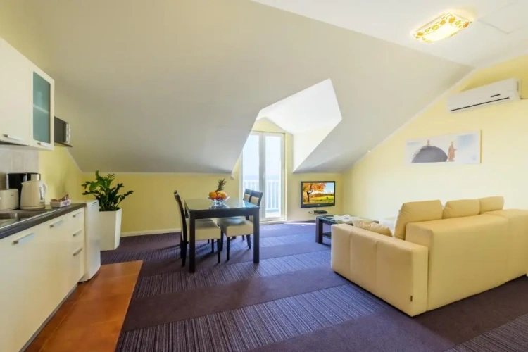1 Bedroom Apartment with balcony and with sea view