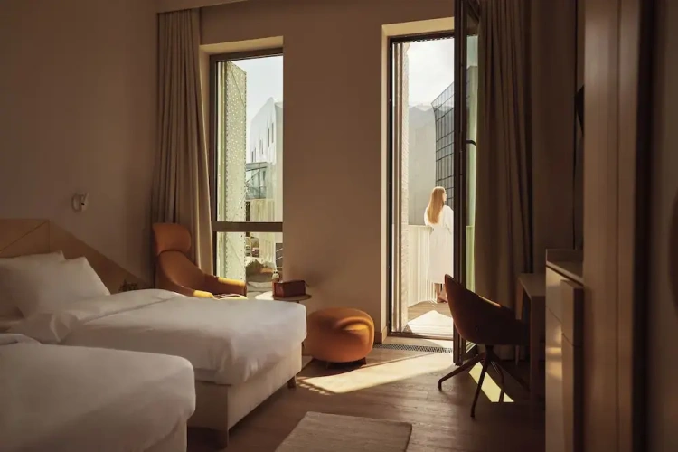 Comfort Double room with balcony and with garden view